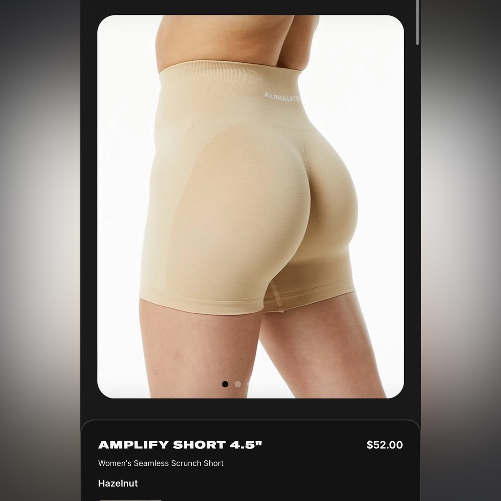 Alphalete amplify shorts